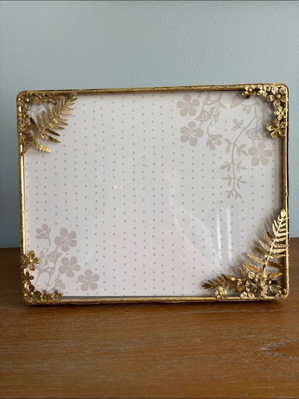 Anthropologie Large Hollywood Gallery Frame in Gold, 8x10, New in Box
